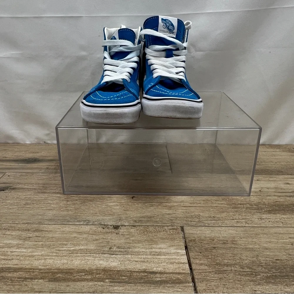 Vans Off The‎ Wall Mediterranean Blue Men's Size 4.5 Women's Size 6 - Picture 7 of 8